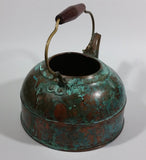 Vintage Revere Ware Rome, New York Copper Tea Kettle with Wooden Handle - No Lid - Treasure Valley Antiques & Collectibles