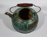 Vintage Revere Ware Rome, New York Copper Tea Kettle with Wooden Handle - No Lid - Treasure Valley Antiques & Collectibles