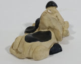 Russ Kathleen Kelly Critter Factory Black and White Hound Dog Collectible Resin Figurine #14200 Made in China - Treasure Valley Antiques & Collectibles