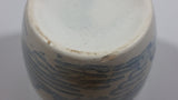 Vintage White and Blue Eastern Style Dragon, Water, Countryside Heavy Ginger Jar Vase - Treasure Valley Antiques & Collectibles