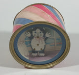 Rare Vintage Otagiri Flash Dance Music Box Black and White Cat Wind Up Dancing Collectible - Working