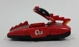 1997 KFC Saban Discovery Concepts Power Rangers Magno The Super Car Red Plastic Toy Vehicle