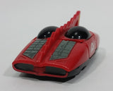 1997 KFC Saban Discovery Concepts Power Rangers Magno The Super Car Red Plastic Toy Vehicle