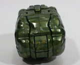 Vintage 1985 Bandai Tonka GoBots Rock Lords Terra-Roc Rockasaurs Monstrous Green Transformer Action Figure Boulder Toy