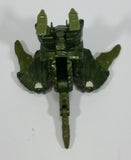 Vintage 1985 Bandai Tonka GoBots Rock Lords Terra-Roc Rockasaurs Monstrous Green Transformer Action Figure Boulder Toy