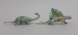 Vintage 1970s Permian Age Dinosaur PVC Toy Figures 2 Pieces - Made in Hong Kong - Treasure Valley Antiques & Collectibles