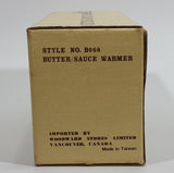 Vintage Woodward's Stoneware Crock Pot Butter Sauce Warmer with Original Box - Treasure Valley Antiques & Collectibles