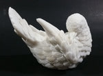 Vintage Alabaster White Dove Love Bird Sculptures Ornament Made In Italy - Very Fragile - Treasure Valley Antiques & Collectibles