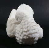 Vintage Alabaster White Dove Love Bird Sculptures Ornament Made In Italy - Very Fragile - Treasure Valley Antiques & Collectibles