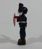 Marvel Comics Mega Blocks Miniature Tiny Captain America Mini 2" Toy Action Figure Super Hero Collectible - Treasure Valley Antiques & Collectibles