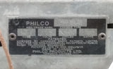 Vintage Antique 1939 Rare Model Philco 39-5A1 Tube Radio With Floral Tapestry Painted Pink Purple - Treasure Valley Antiques & Collectibles