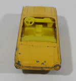 Vintage Husky Ford Thunderbird Convertible Yellow Die Cast Toy Car Vehicle - Made in Great Britain - Treasure Valley Antiques & Collectibles