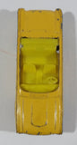 Vintage Husky Ford Thunderbird Convertible Yellow Die Cast Toy Car Vehicle - Made in Great Britain - Treasure Valley Antiques & Collectibles