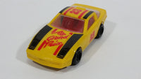 Rare Majorette Novacar No. 103 Chevrolet Corvette Grand Prix #23 Yellow Die Cast Plastic Body Toy Race Car Vehicle