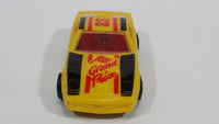 Rare Majorette Novacar No. 103 Chevrolet Corvette Grand Prix #23 Yellow Die Cast Plastic Body Toy Race Car Vehicle
