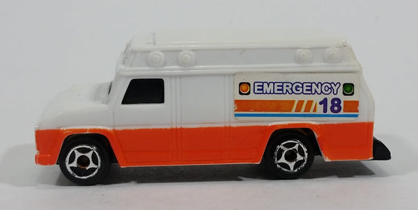 SunToys Express Wheels Ambulance Emergency 18 Plastic Body Toy Car Vehicle - Made in China - Treasure Valley Antiques & Collectibles