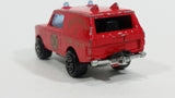 1980s Majorette Range Rover Fire Dept. District 3 Red No. 246 1/60 Scale Die Cast Toy Car Emergency Vehicle w/ Hitch - Treasure Valley Antiques & Collectibles