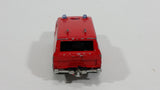 1980s Majorette Range Rover Fire Dept. District 3 Red No. 246 1/60 Scale Die Cast Toy Car Emergency Vehicle w/ Hitch - Treasure Valley Antiques & Collectibles