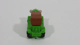 1991 Ferrero Kinder Surprise Classic Antique Snap Together Plastic Miniature Green Toy Car Vehicle