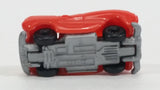 Ferrero Kinder Surprise Classic MGB Convertible Style Snap Together Plastic Miniature Dark Orange Toy Car Vehicle - Treasure Valley Antiques & Collectibles
