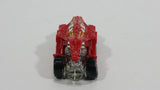 1986 Hot Wheels Speed Demons Double Demon Dinosaur Red Die Cast Toy Car Vehicle - Treasure Valley Antiques & Collectibles