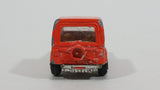 Vintage Jeep CJ-7 Orange Die Cast Toy Car Vehicle with Opening Hood Made in Hong Kong - Treasure Valley Antiques & Collectibles