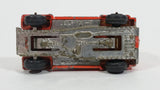 Vintage Jeep CJ-7 Orange Die Cast Toy Car Vehicle with Opening Hood Made in Hong Kong - Treasure Valley Antiques & Collectibles