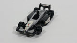 2000 Hot Wheels McLaren Grand Prix Car Current Silver Black Mobil 1 Mika Die Cast Toy Car - McDonald's Happy Meal 11/20