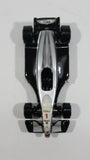 2000 Hot Wheels McLaren Grand Prix Car Current Silver Black Mobil 1 Mika Die Cast Toy Car - McDonald's Happy Meal 11/20 - Treasure Valley Antiques & Collectibles