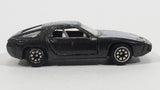 Vintage 1980s Porsche 928 Turbo Black Die Cast Toy Race Car Vehicle w/ Opening Doors - Treasure Valley Antiques & Collectibles