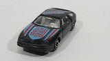 Vintage 1980s Porsche 928 Turbo Black Die Cast Toy Race Car Vehicle w/ Opening Doors - Treasure Valley Antiques & Collectibles