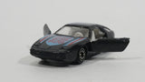 Vintage 1980s Porsche 928 Turbo Black Die Cast Toy Race Car Vehicle w/ Opening Doors - Treasure Valley Antiques & Collectibles