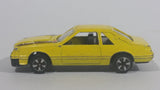 Rare VHTF Vintage Uniborn Ford Mustang Yellow Die Cast Toy Car Vehicle - Hong Kong