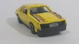 Rare VHTF Vintage Uniborn Ford Mustang Yellow Die Cast Toy Car Vehicle - Hong Kong