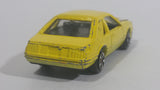 Rare VHTF Vintage Uniborn Ford Mustang Yellow Die Cast Toy Car Vehicle - Hong Kong