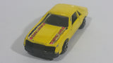 Rare VHTF Vintage Uniborn Ford Mustang Yellow Die Cast Toy Car Vehicle - Hong Kong