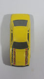 Rare VHTF Vintage Uniborn Ford Mustang Yellow Die Cast Toy Car Vehicle - Hong Kong