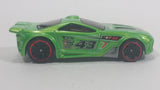 2011 Hot Wheels Video Game Heroes Scorcher Green Die Cast Toy Car Vehicle