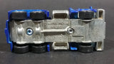 1997 Hot Wheels Race Team II Ramp Truck Semi Tractor Metalflake Blue Die Cast Toy Car Rig Vehicle - Treasure Valley Antiques & Collectibles
