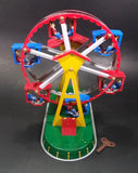 Vintage Tin Wind Up Ferris Wheel Toy Fair Ride Collectible - Working - Treasure Valley Antiques & Collectibles