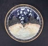 Wolf Wolves 3D Circular 4 1/4" Resin Hanging Wall Plate Wildlife Collectible Hanging - Treasure Valley Antiques & Collectibles