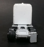 Rare Vintage Yatming Canadian Tire White and Red Semi Tractor Truck Die Cast Toy Car Rig Vehicle