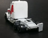 Rare Vintage Yatming Canadian Tire White and Red Semi Tractor Truck Die Cast Toy Car Rig Vehicle