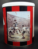Rare 1899-1993 A.C. Milan Football Club Soccer Team Large 10" Tall Metal Canister Sports Collectible - Treasure Valley Antiques & Collectibles