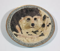 Wolf Wolves 3D Circular 4 1/4" Resin Hanging Wall Plate Wildlife Collectible Hanging - Treasure Valley Antiques & Collectibles