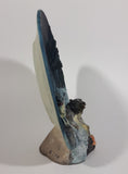 Decorative 3D Wolf Pack of Wolves Howling at the Moon At Night Decorative Resin Plate - Treasure Valley Antiques & Collectibles