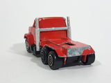 Vintage Majorette Magirus Red Semi Tractor Truck 1:100 Scale Die Cast Toy Car Trucking Rig Vehicle - Treasure Valley Antiques & Collectibles
