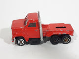 Vintage Majorette Magirus Red Semi Tractor Truck 1:100 Scale Die Cast Toy Car Trucking Rig Vehicle - Treasure Valley Antiques & Collectibles