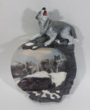 2001 Bradford Exchange Arctic Watch Songs of the Summit by Terry Isaac Decorative Wolf Wolves Wildlife Collector Plate