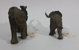 2002 Homco Home Interiors Elephant Mother and Baby Elephant Wildlife Figurine Sculptures Collectibles - Treasure Valley Antiques & Collectibles